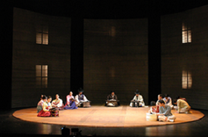 Scene from the remake of The Silvery World, directed by Sohn Jin-Chaek, premiered October 1, at Cheondong Theatre, Seoul, 2008 © Theatre Company Mi-Choo.
