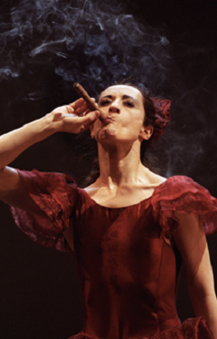 Carmen, Choreographed by Mats Ek, 1992 © Lesley Leslie-Spinks