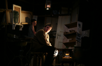 A scene from Misantrophe, Katona Jozsef Theatre © Daniel Domolky